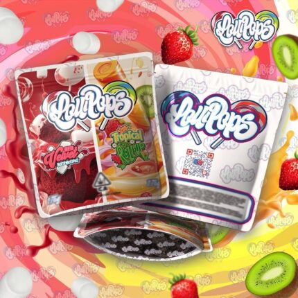 Red Velvet Marshmallowz x Tropical Fruit Roll-Up 3.5g Baggies