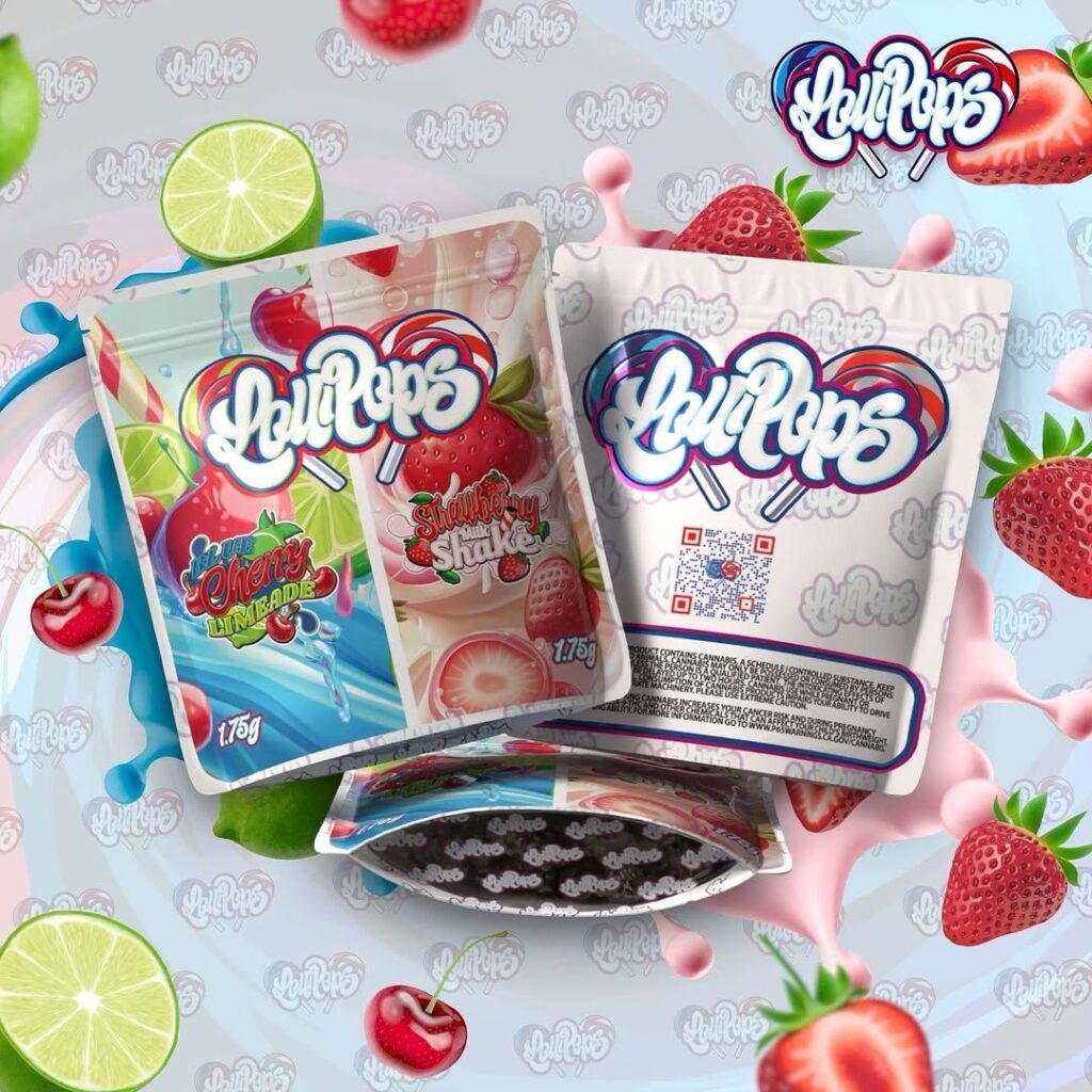 Blue Cherry Limeade x Strawberry Milkshake 3.5g Baggies